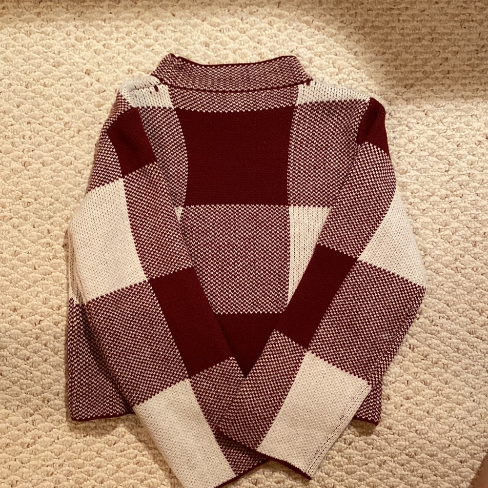 Knitted Patchwork Sweater - Picture 2 of 3